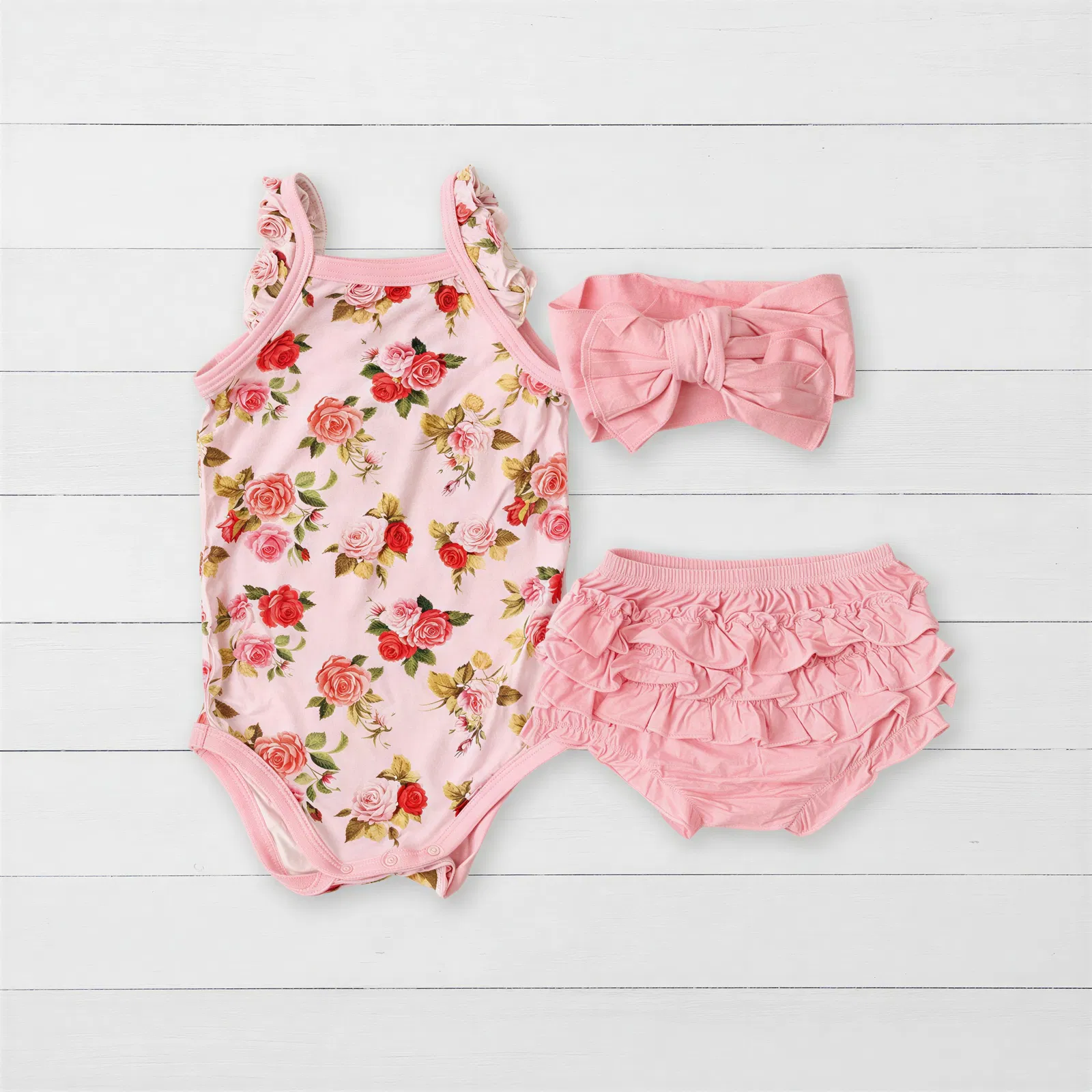 Rosebud Babe Ruffle Bloomer Set - Image 3