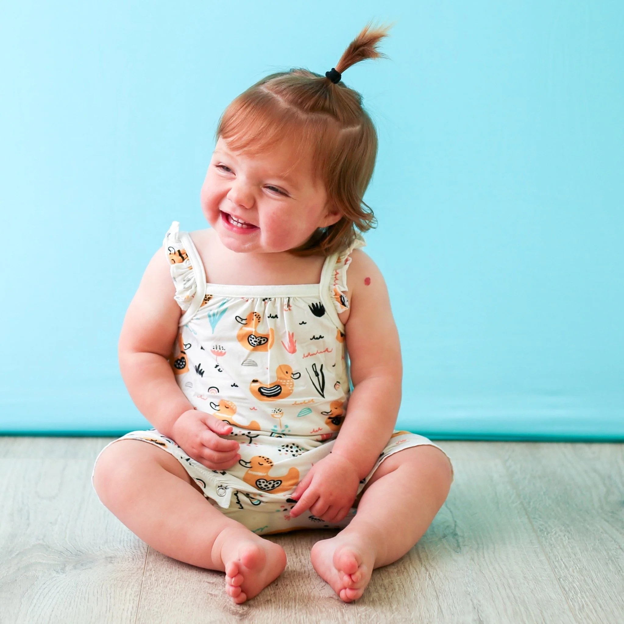 Ducky Daze Bubble Romper - Image 3