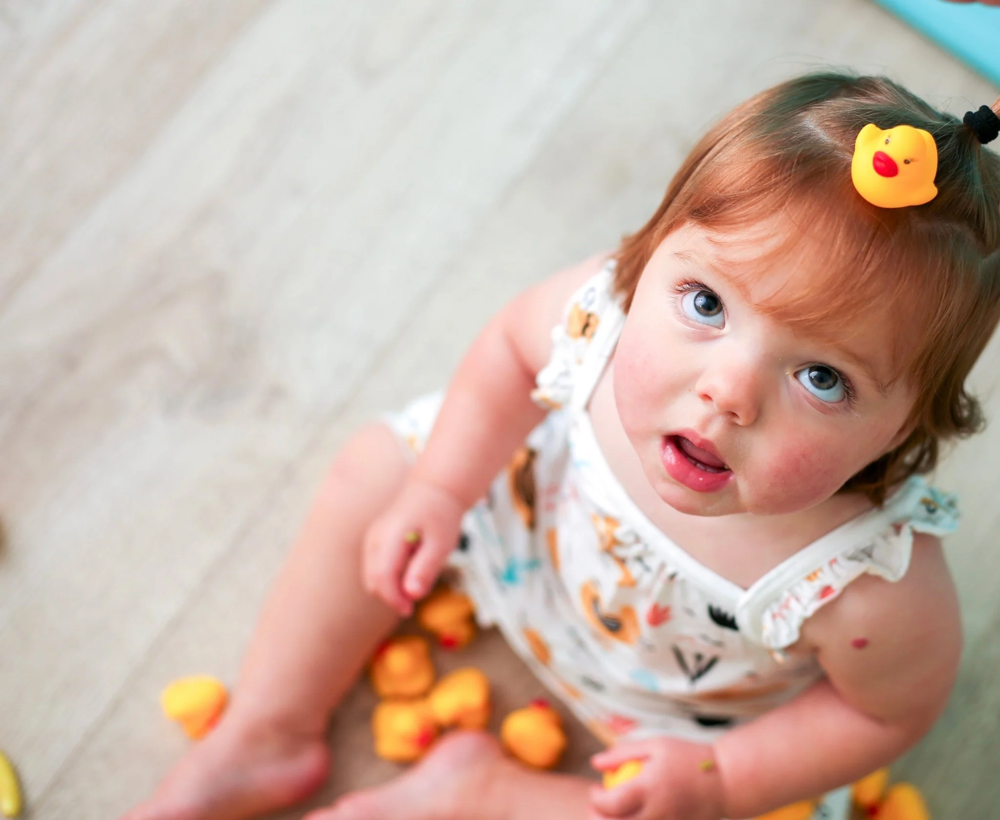 Ducky Daze Bubble Romper - Image 6