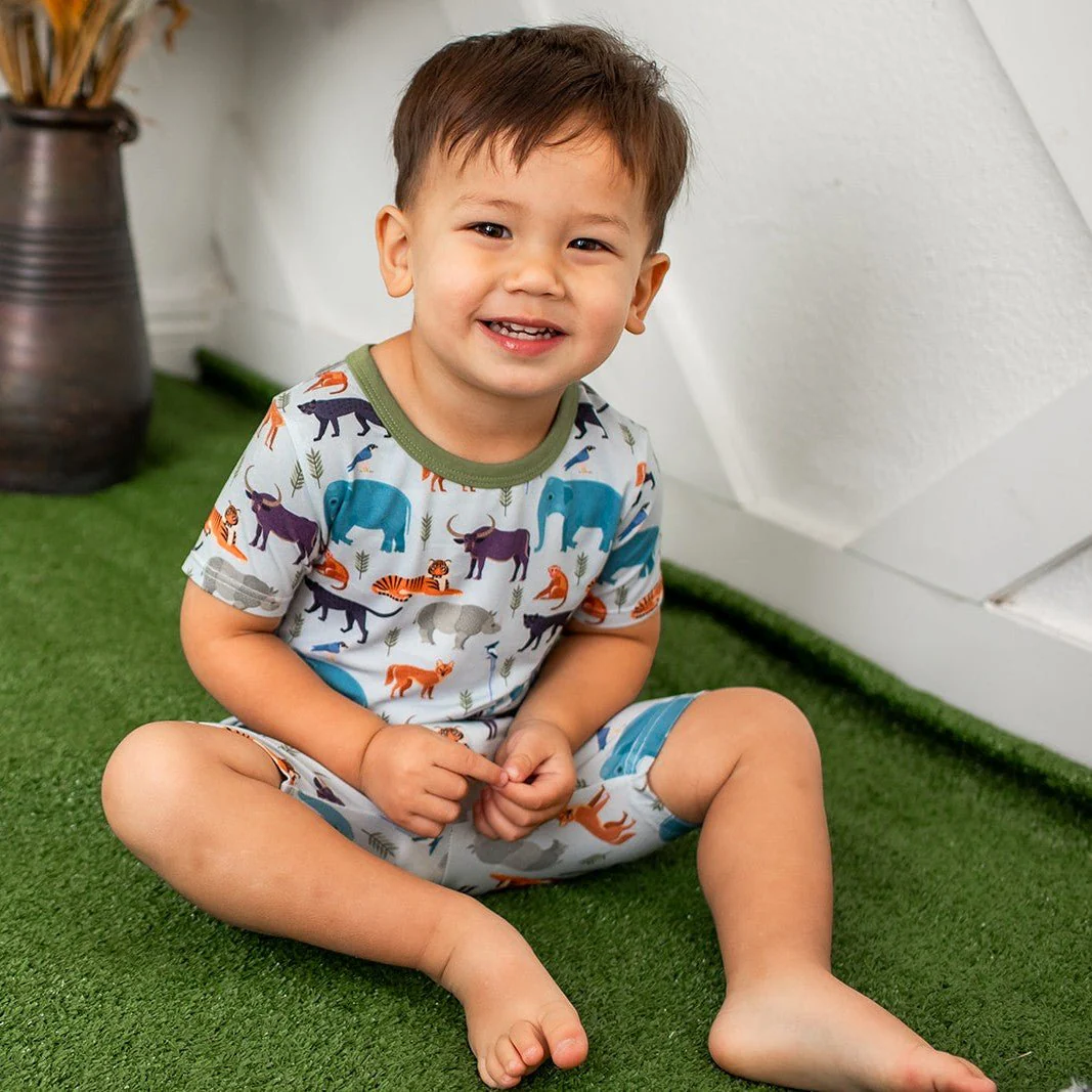 Jungle Jammies Shorts PJs - Image 3