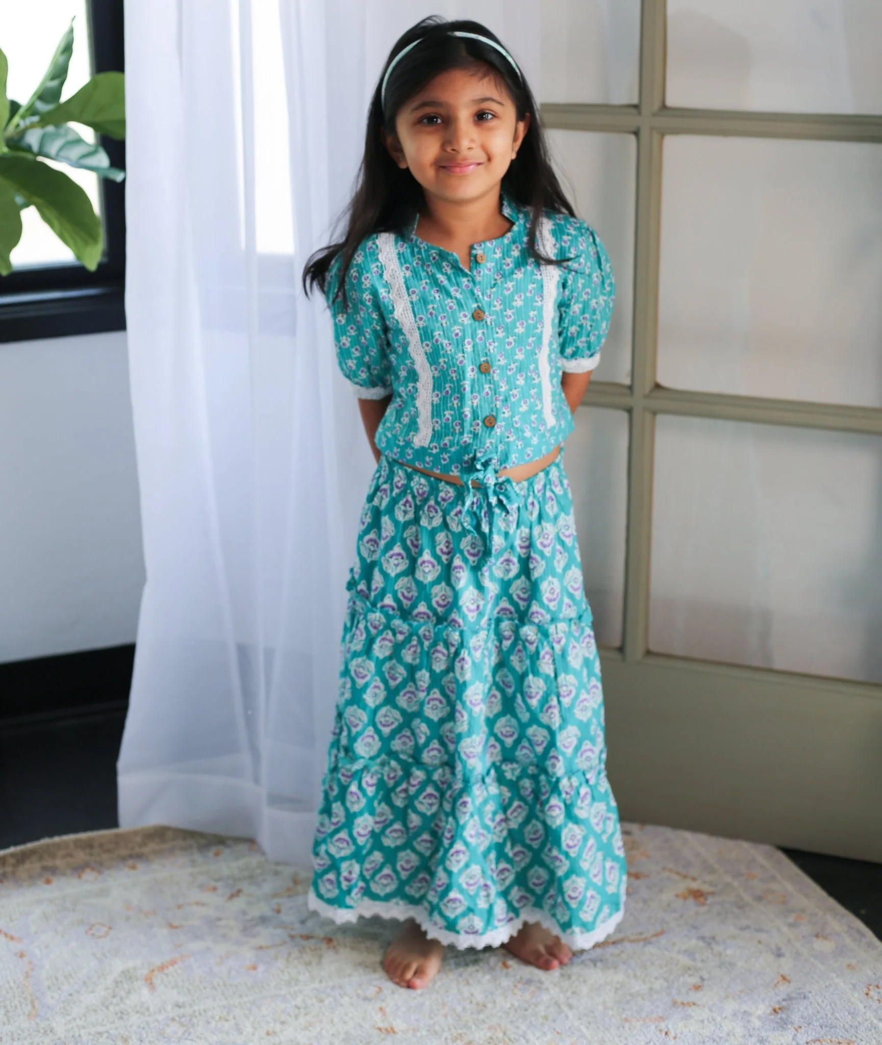 Shaya Lehenga - Blue