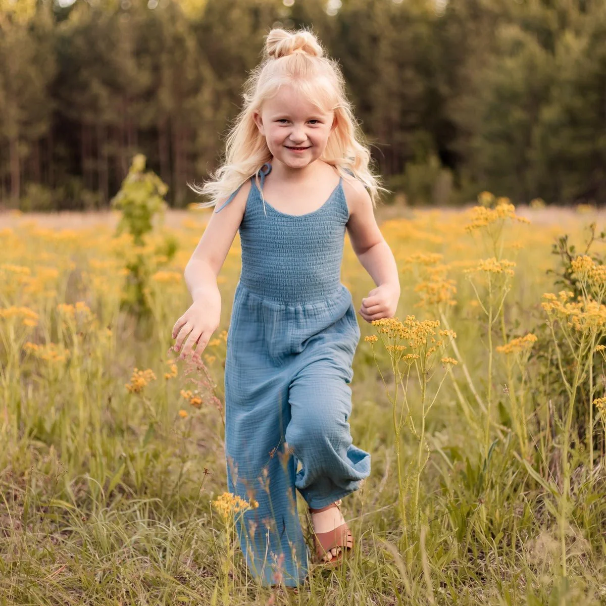 leena jumpsuit in skye blue - Image 3