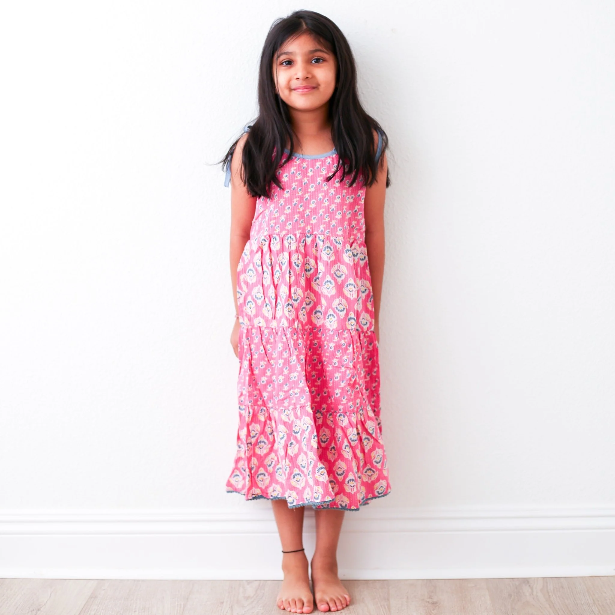 Simran Maxi Dress - Pink - Image 7