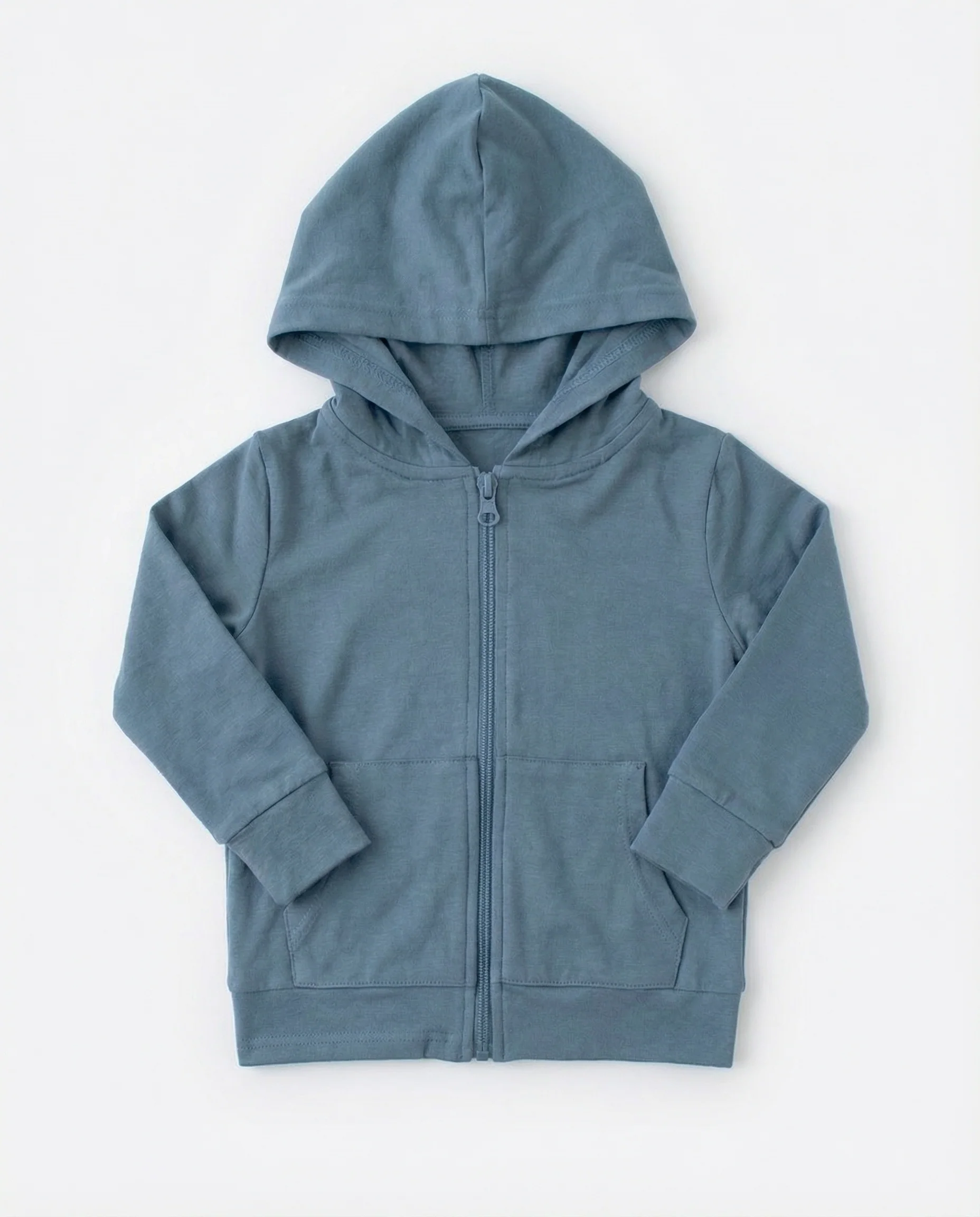 Slate Zipper Hoodie - Image 6