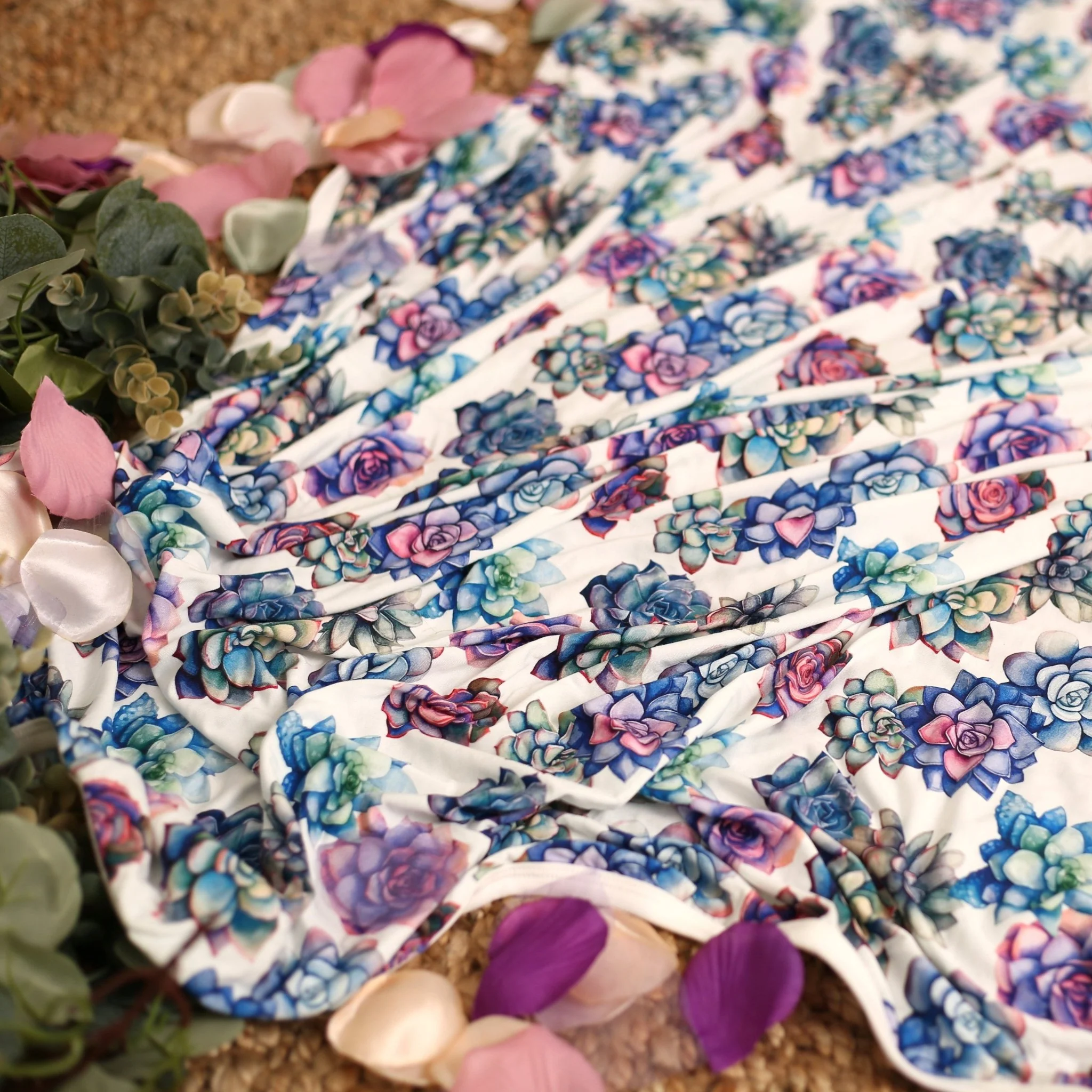 Succulent Sweetheart Swaddle - Image 2