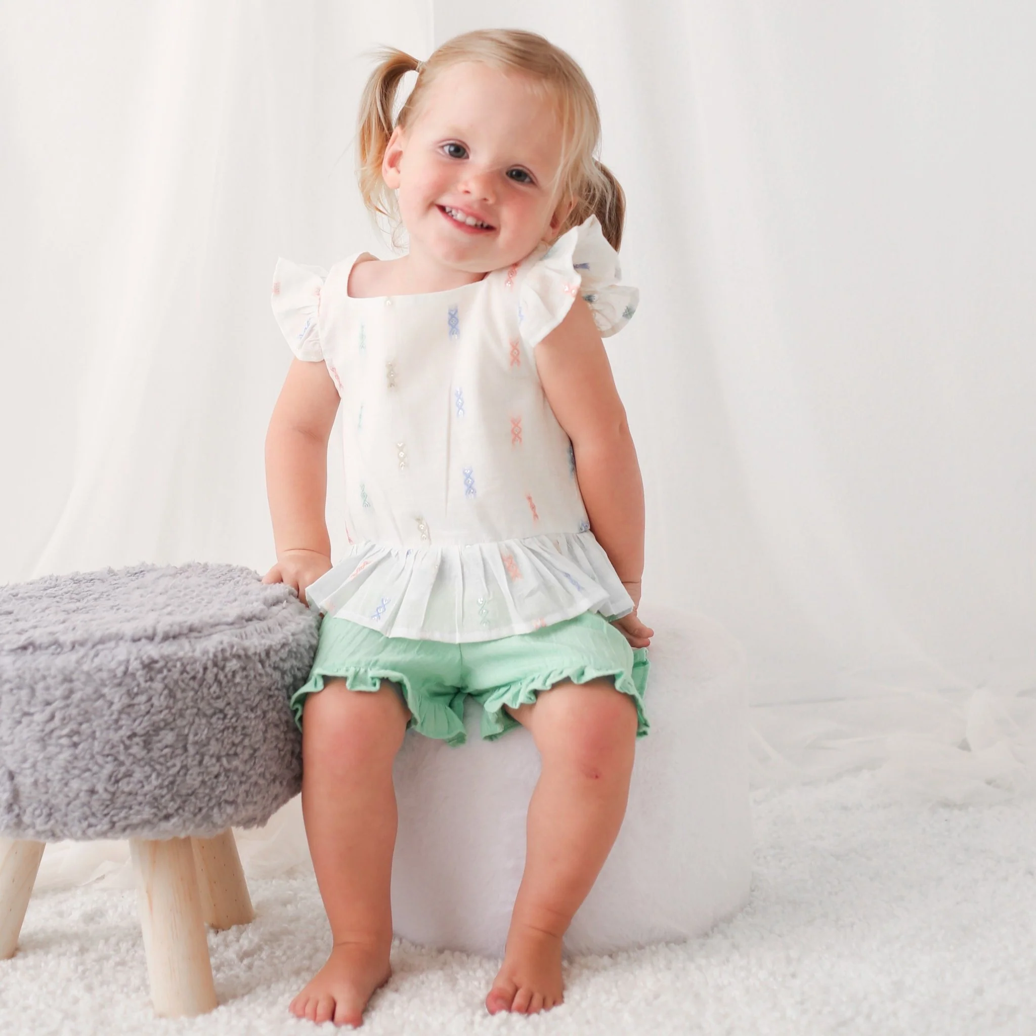 Talya Mint Short and Top - Image 4