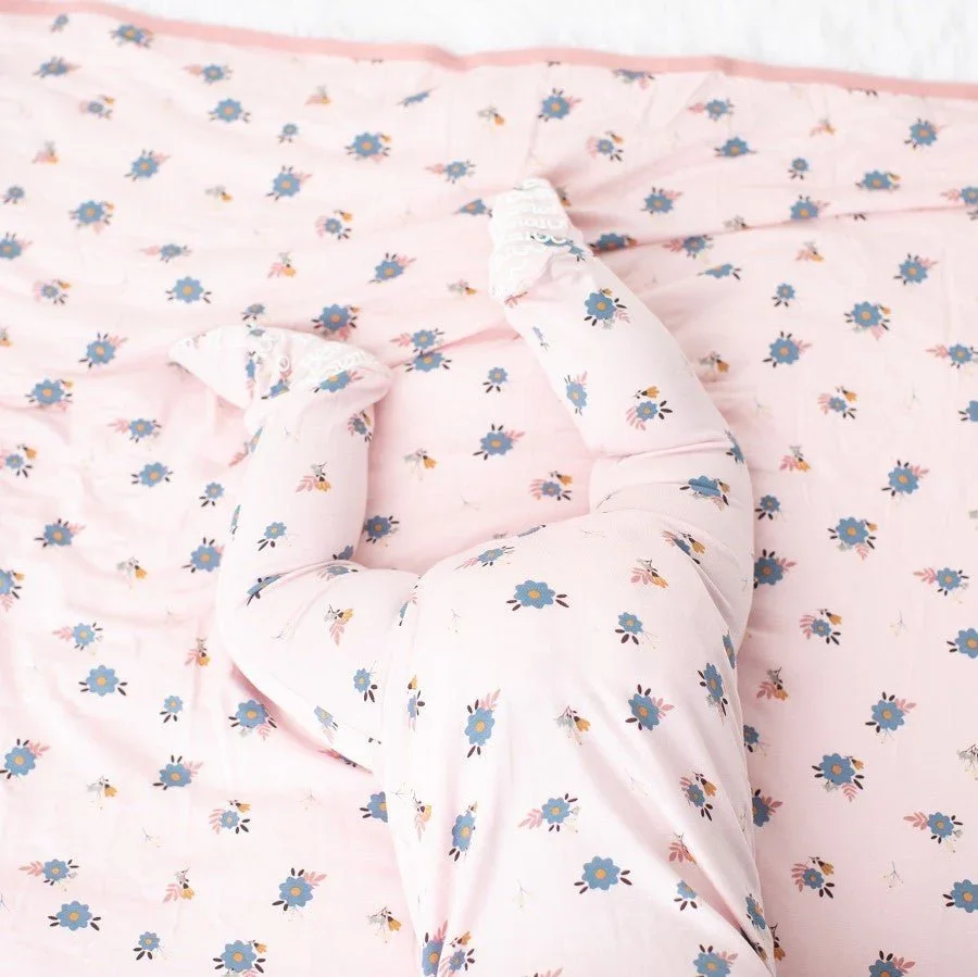 Tiny Blooms  Swaddle