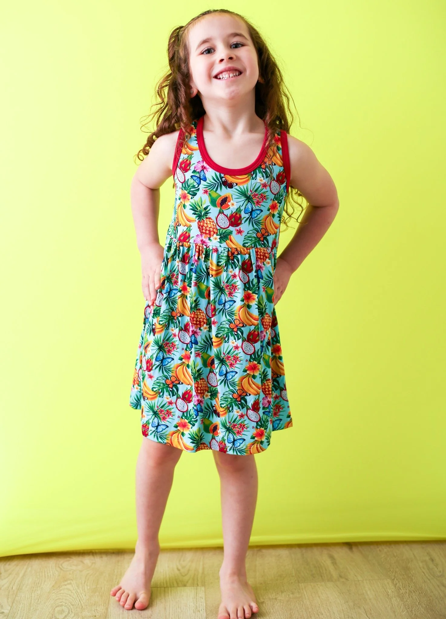 Tropical Fruit Dress - Image 2