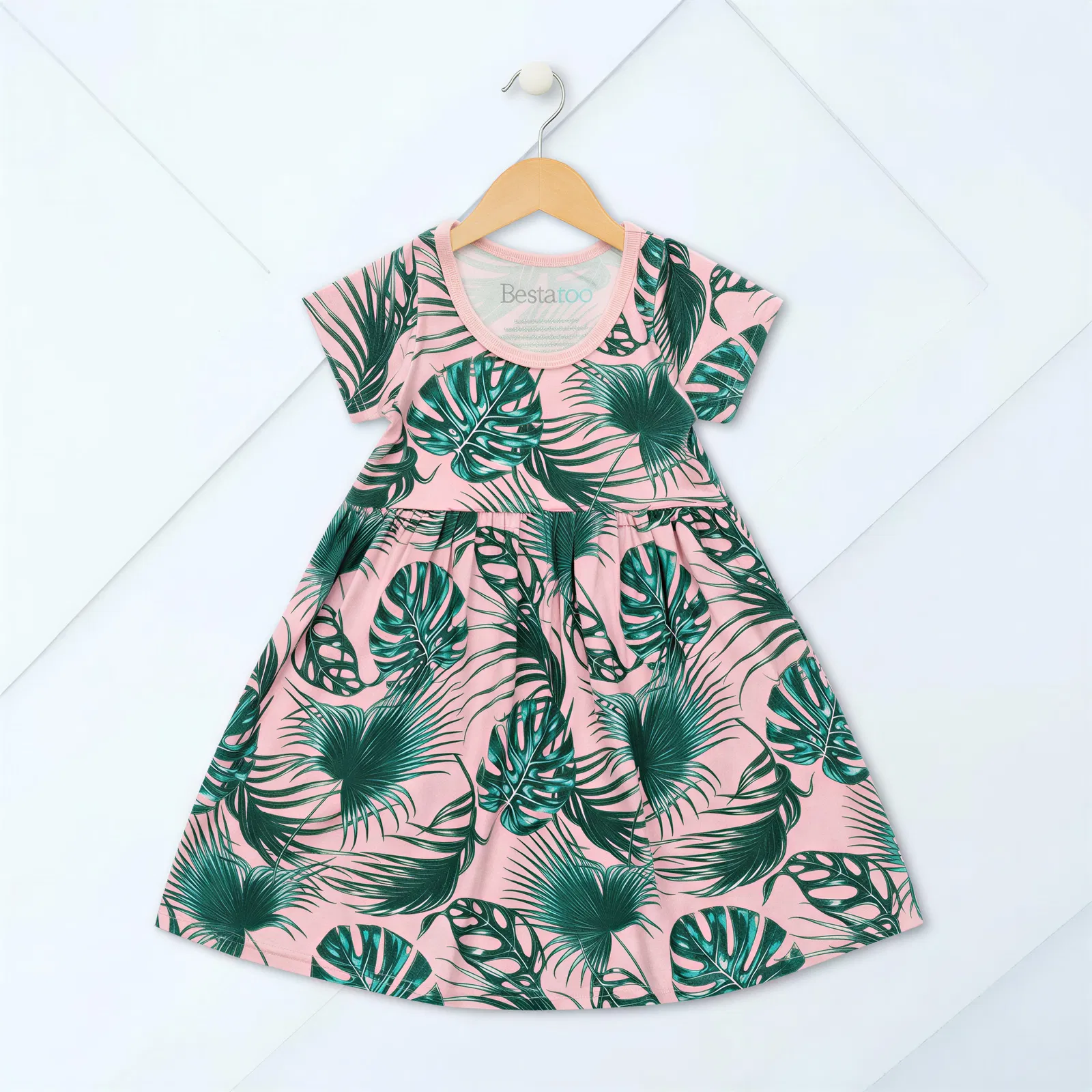 Palm Spring Pink Dress - Image 2