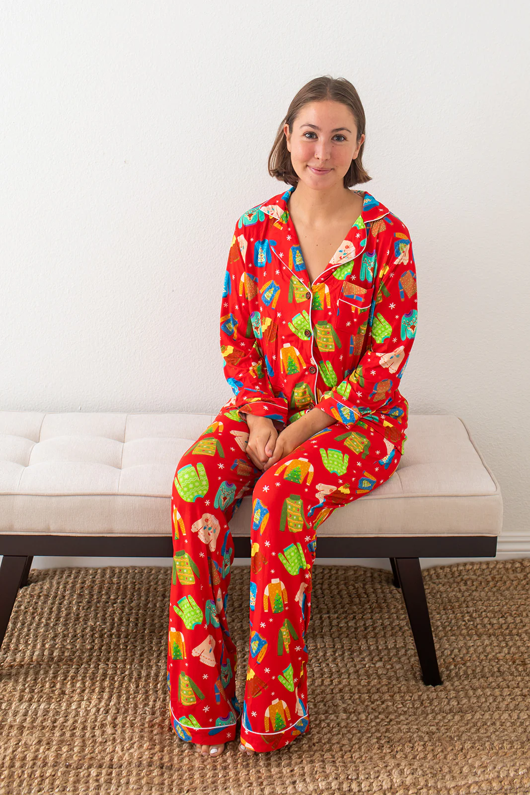 Ugly Sweater Party Women's Pajama Set - Image 2