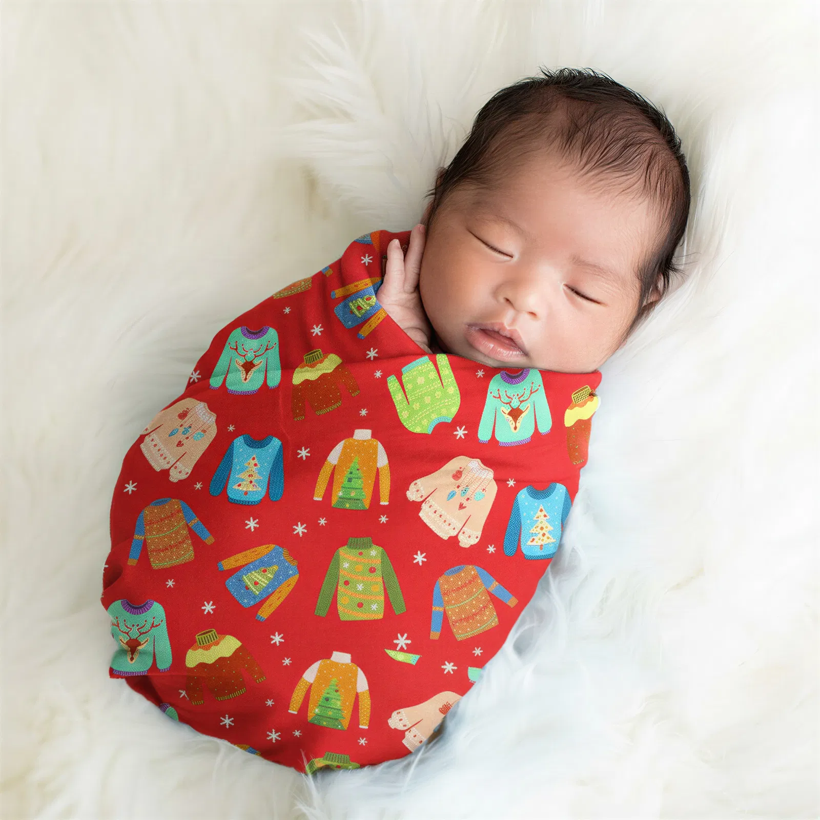Ugly Sweater Party Swaddle - Image 3
