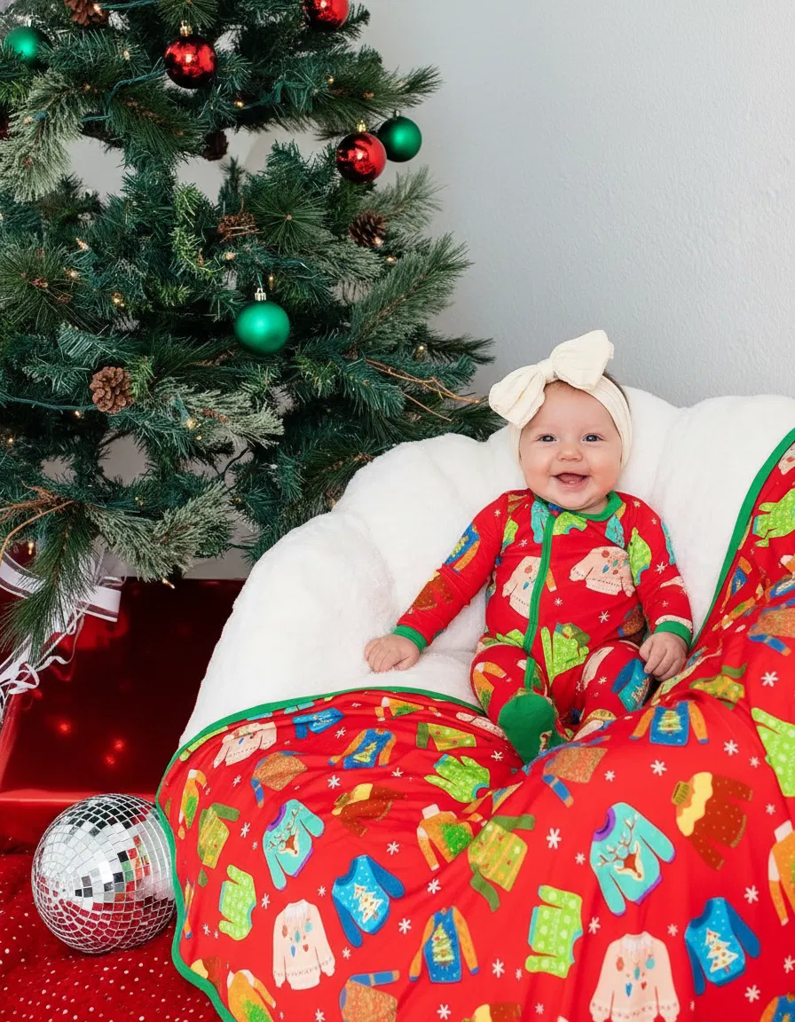 Ugly Sweater Party Swaddle - Image 5
