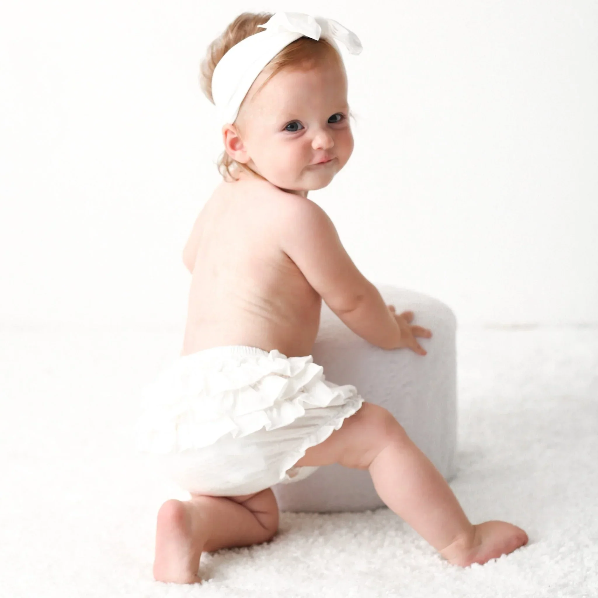 Vanilla Bloomer and Headband - Image 3
