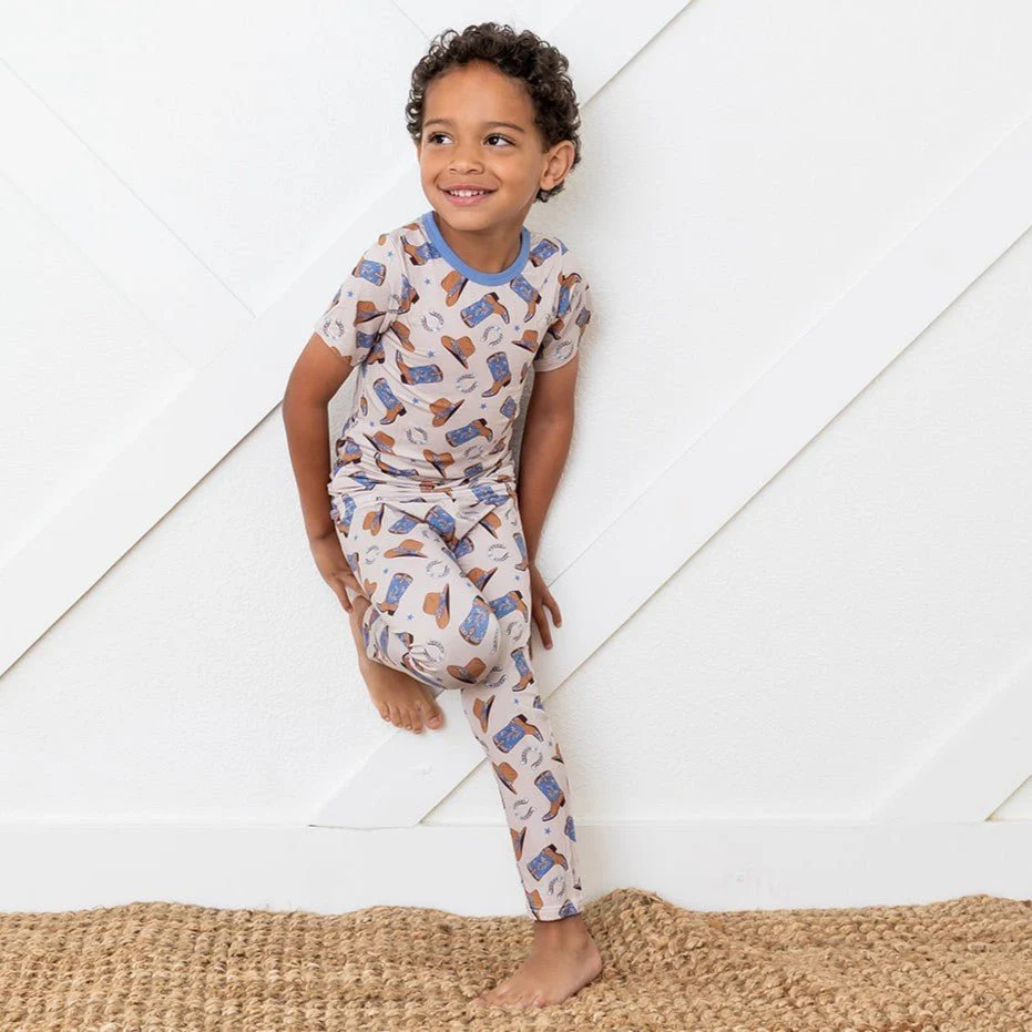 Cuddle Up Cowboy S/S Pajama - Image 3
