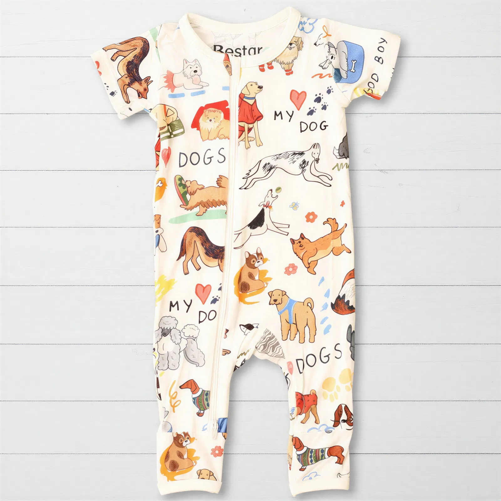 Puppy Pals White Coverall - Image 2